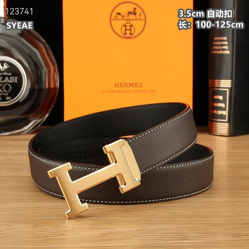 Hermes belt 35mmX100-125cm 8L33